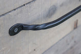 Hand Forged Towel / Cloth Rack Farmhouse Cabin Split Twist Style