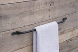 Hand Forged Towel / Cloth Rack Hammered Elegant Farmhouse Cabin