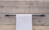 Hand Forged Towel / Cloth Rack Hammered Elegant Farmhouse Cabin