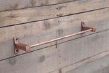 Solid Copper Hand Forged Towel Bar