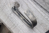 Hand Forged Fluted Hook for Farmhouse Cabin Rustic Cottage Gun Industrial