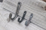 Hand Forged Fluted Hook for Farmhouse Cabin Rustic Cottage Gun Industrial