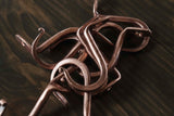 Solid Copper Hand Forged Undermount J Cup Hook