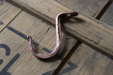 Solid Copper Hand Forged Undermount J Cup Hook