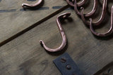 Solid Copper Hand Forged Undermount J Cup Hook