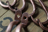 Solid Copper Hand Forged Undermount J Cup Hook