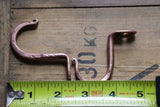 Solid Copper Hand Forged Undermount J Cup Hook