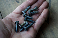 Hand Forged Rustic 1" x 1/4" Screws Fasteners