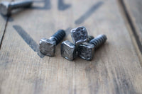 Hand Forged Rustic 1" x 1/4" Screws Fasteners