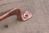 Solid Copper Hand Forged Rustic Farmhouse Handles Pulls