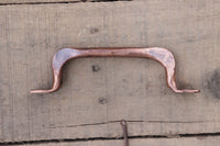 Solid Copper Hand Forged Rustic Farmhouse Handles Pulls