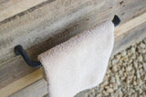 Hand Forged Open Side Hand Towel Holder