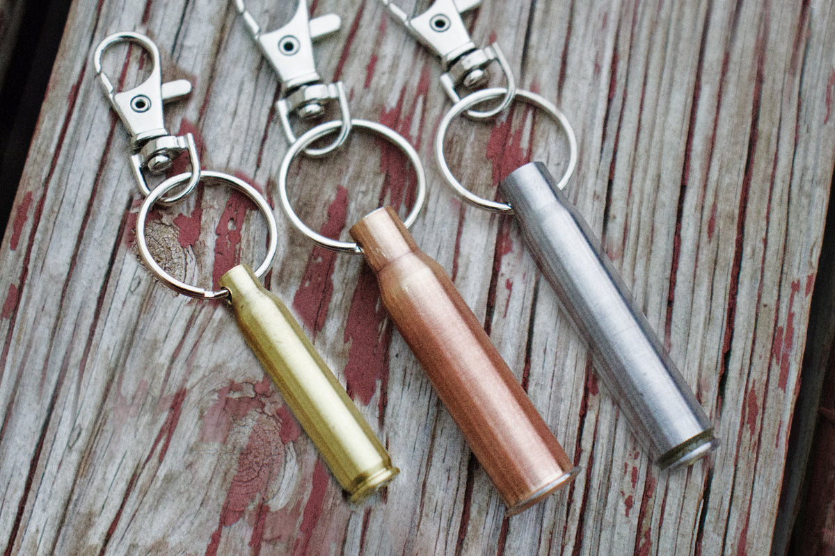 Bullet Casing Keychains Bullet Shell Casing Keychains – Gomer's Workshop