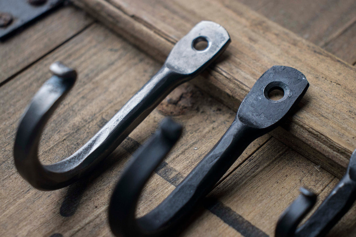 Hand Forged Rustic Wall Hook – Gomer's Workshop