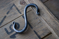 Hand Forged S Hook With Scroll