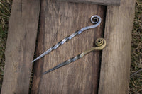 Hand Forged viking / celtic / medieval hair stick